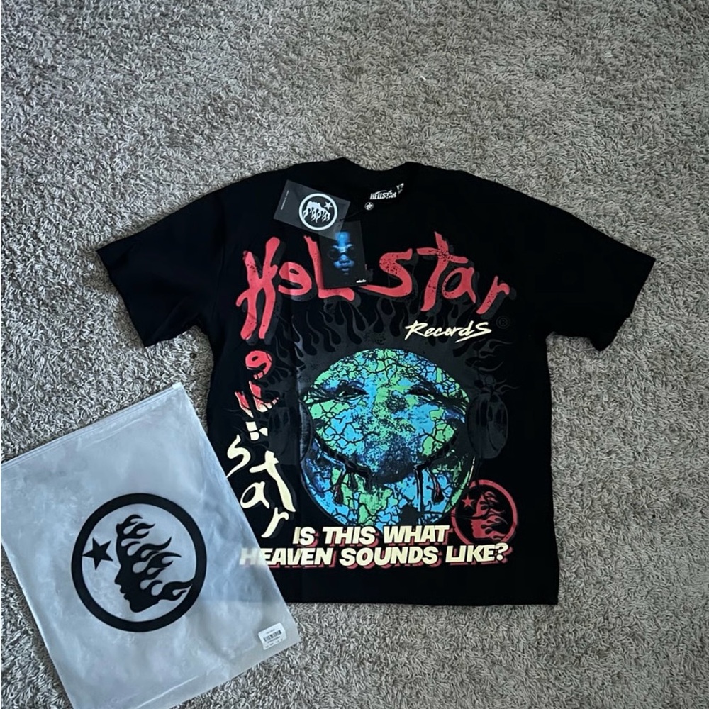Helstar Records Black Graphic T-Shirt